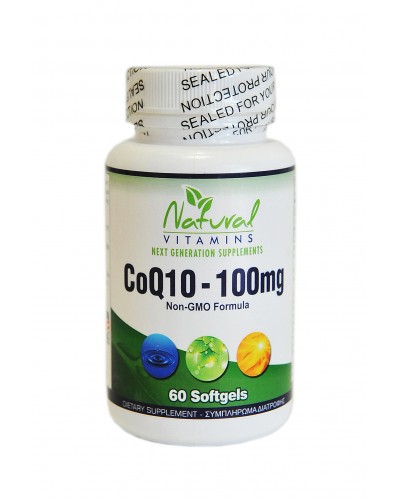 NATURAL VITAMINS COQ10-100MG 60SOFT