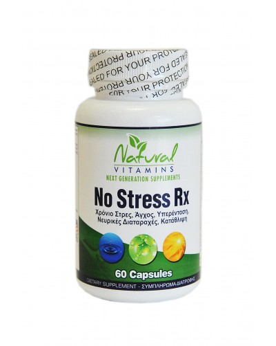 NATURAL VITAMINS NO STRESS RX 60CAPS