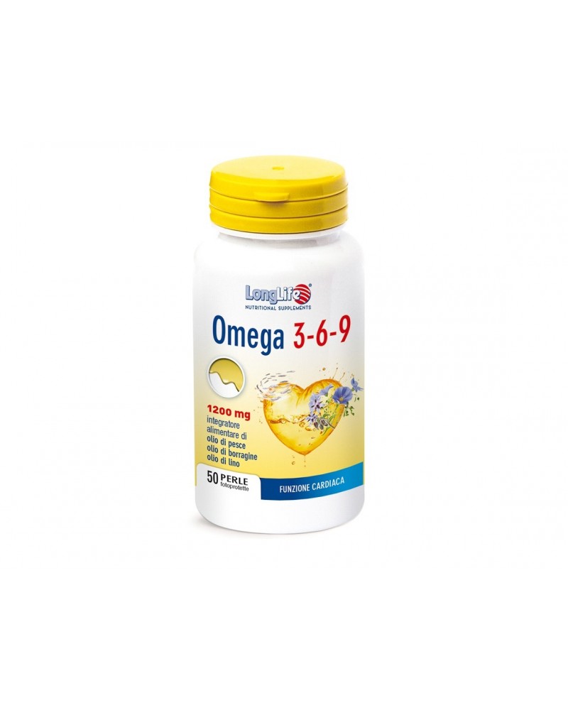 LONGLIFE Omega 3-6-9 1200mg 50softgel