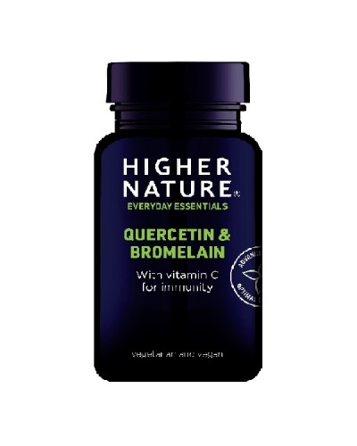 HIGHER NATURE QUERCETIN & BROMELAIN 60TABS