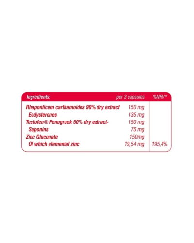 SCNUTRITION ECDY-BOL 90 x 150mgcaps75mg ECDYSTERONE + 75mg TESTOFEN 90Caps