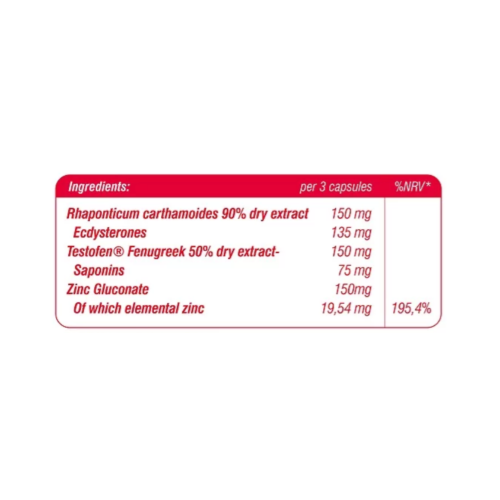 SCNUTRITION ECDY-BOL 90 x 150mgcaps75mg ECDYSTERONE + 75mg TESTOFEN 90Caps