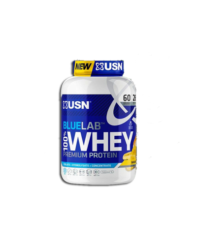 USN BLUELAB 100% WHEY PREMIUM PROTEIN 908G BANANA