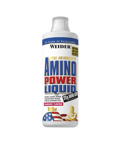 WEIDER AMINO POWER LIQUID (1000 ML) CRANBERRY