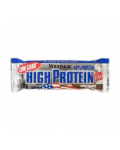 WEIDER HIGH PROTEIN BAR (50 GR) CHOCOLATE