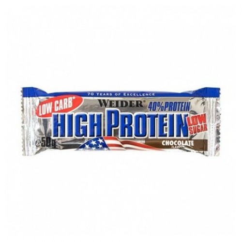 WEIDER HIGH PROTEIN BAR (50 GR) CHOCOLATE