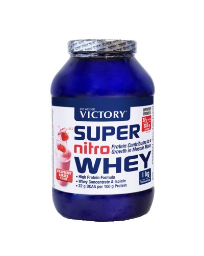 WEIDER SUPER NITRO WHEY 1KG STRAWBERRY & BANANA