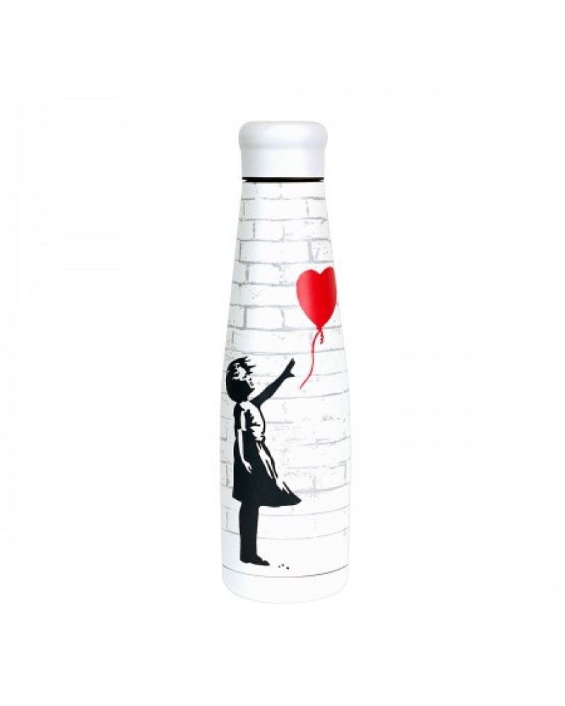 WELL STAINLESS STEEL BOTTLE 550ml GIRL WITH BALOON